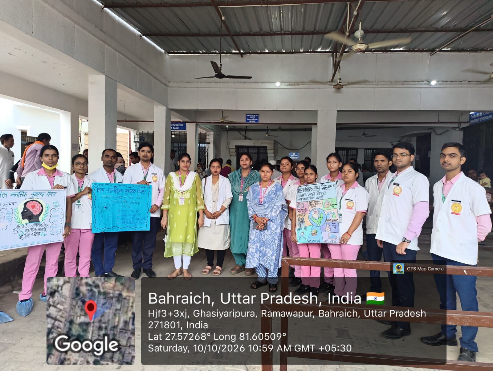Mental Health given by 8th Semester Students 2022 -23 Batch on the occasion of World Mental Health Day